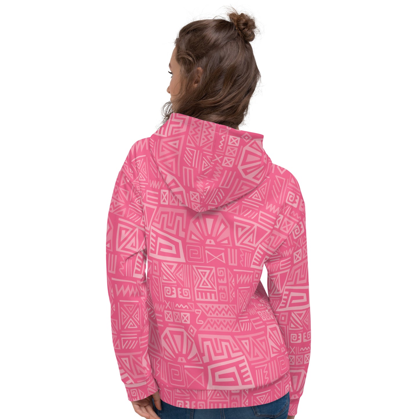 Aztec Pink Unisex Hoodie