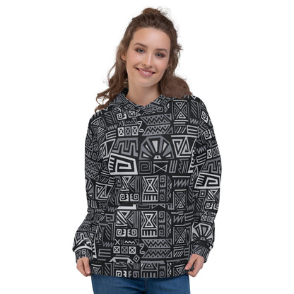 Aztec (Black) Unisex Hoodie