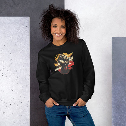 Raised Fist Unisex Sweatshirt