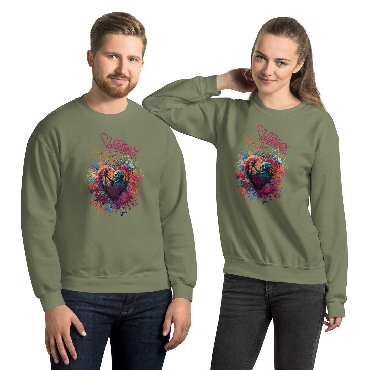 Vanantines Horror Unisex Sweatshirt