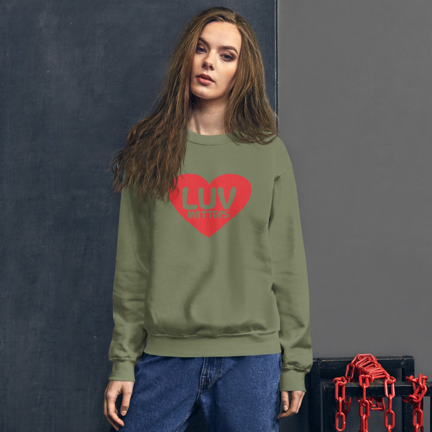 Luv Matters Unisex Sweatshirt