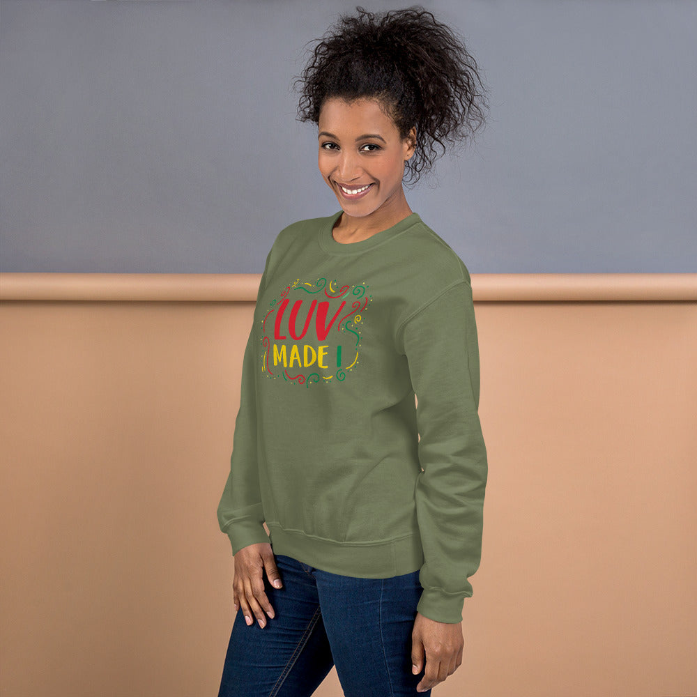 Luv Made I Unisex Sweatshirt