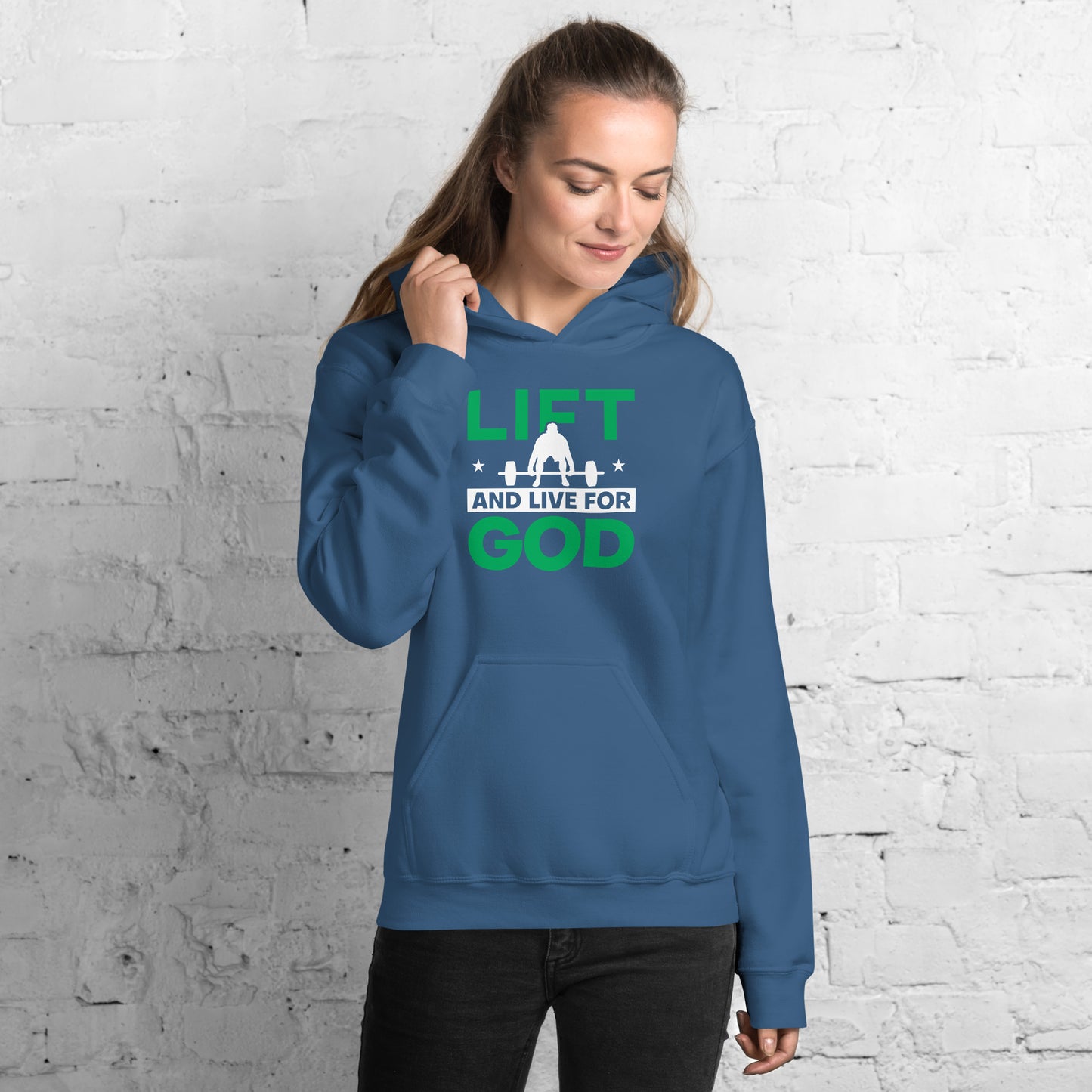 Lift and Live For God Unisex Hoodie