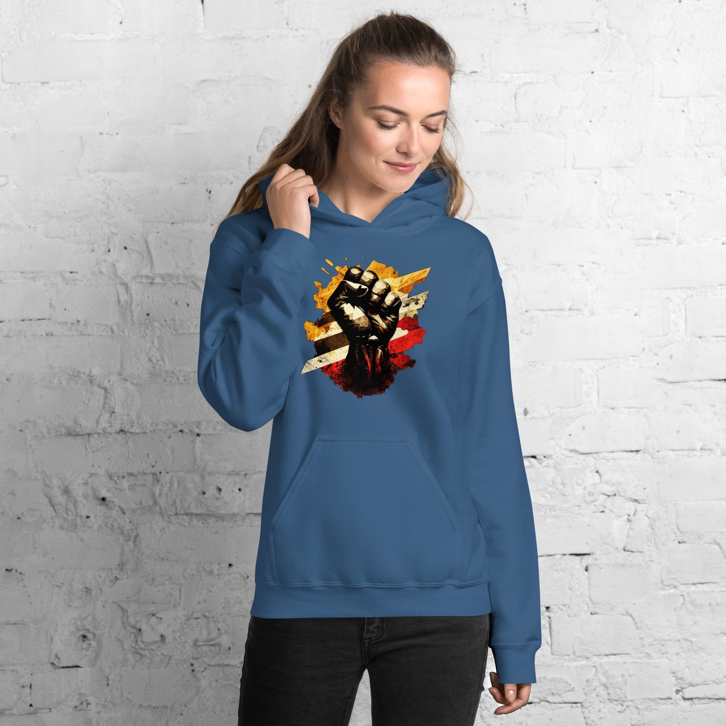 Raised Fist Unisex Hoodie