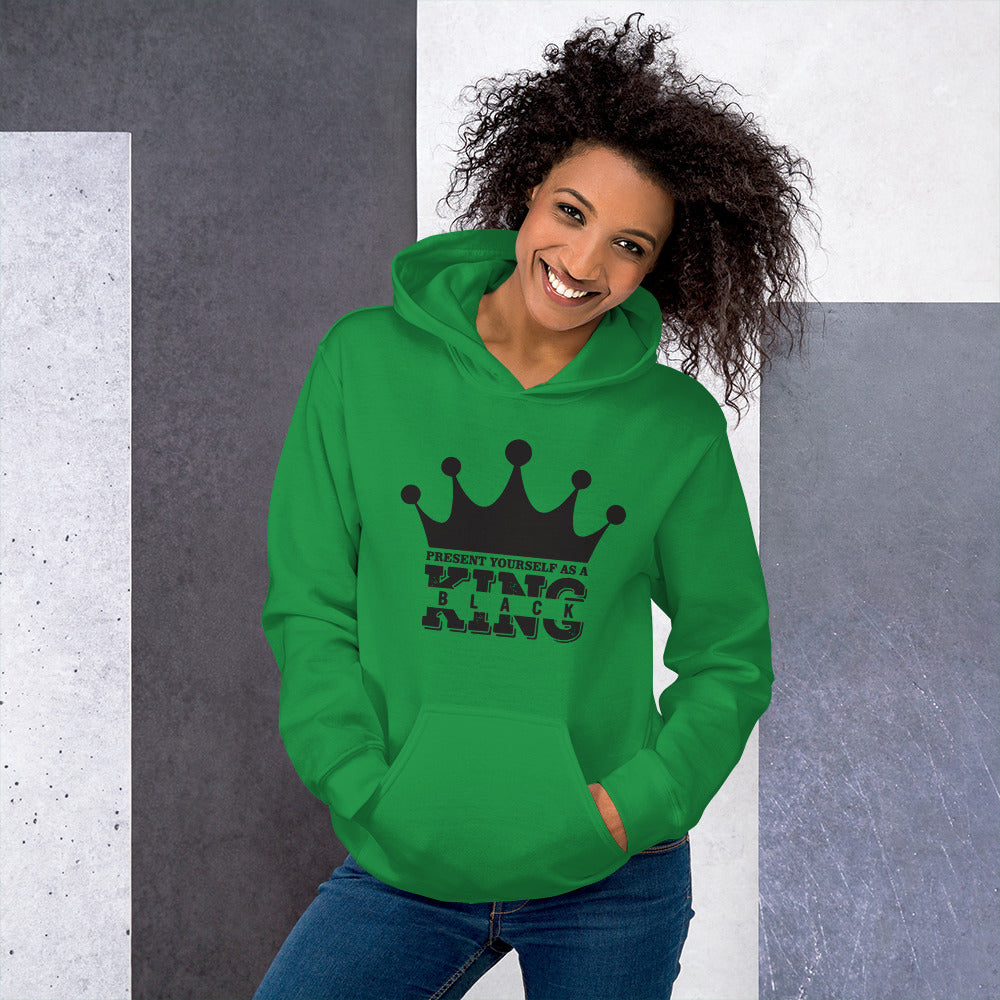 Black King Unisex Hoodie