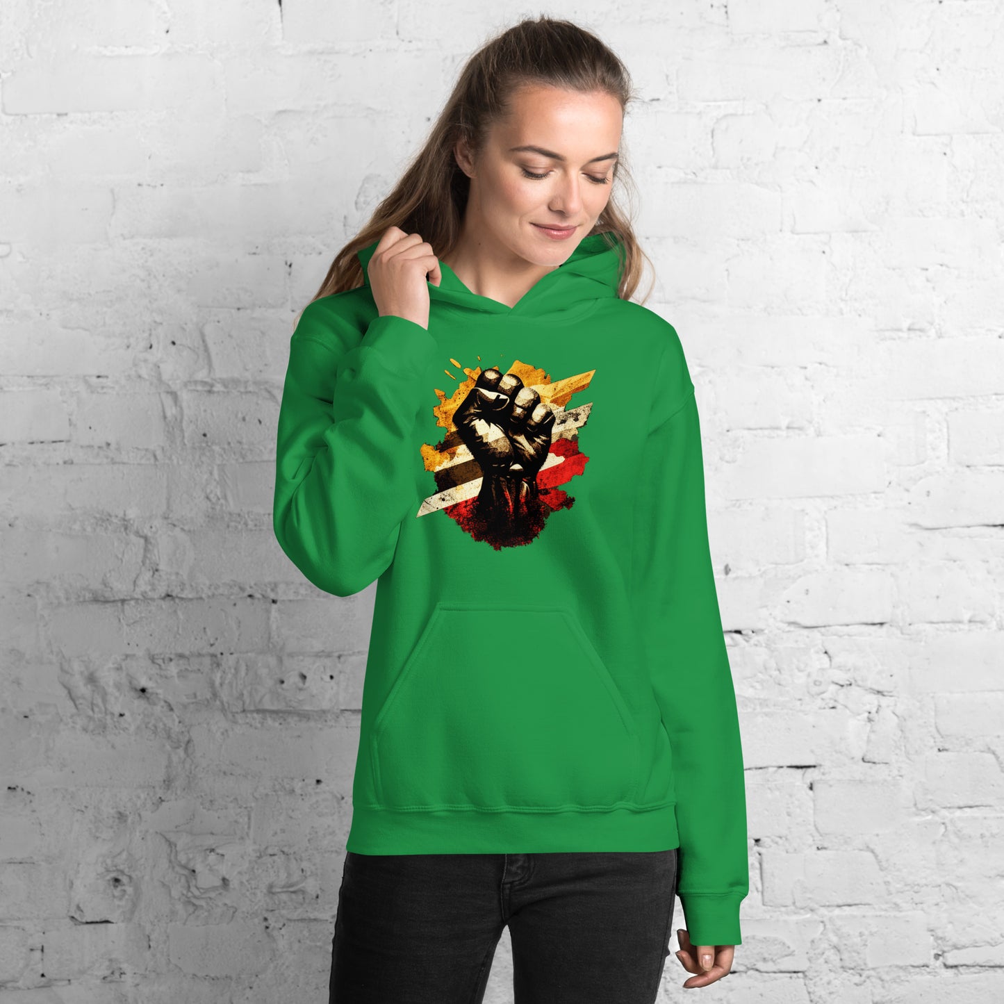 Raised Fist Unisex Hoodie