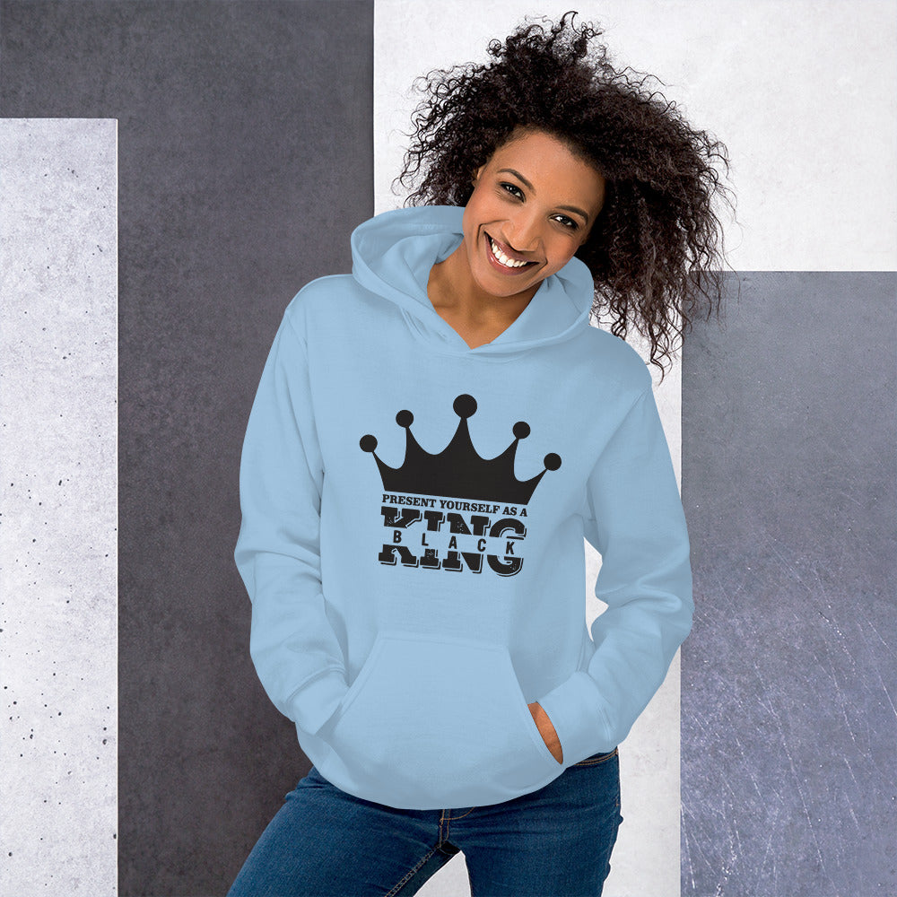 Black King Unisex Hoodie