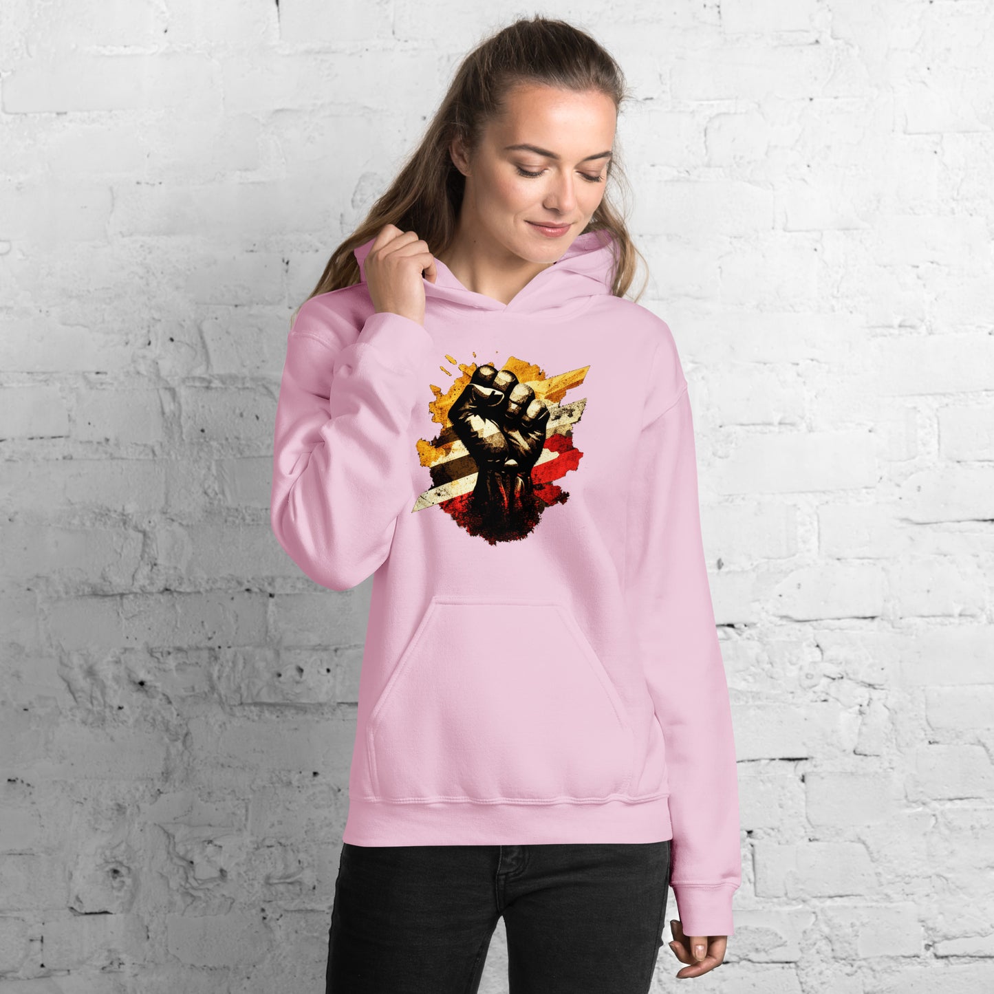 Raised Fist Unisex Hoodie