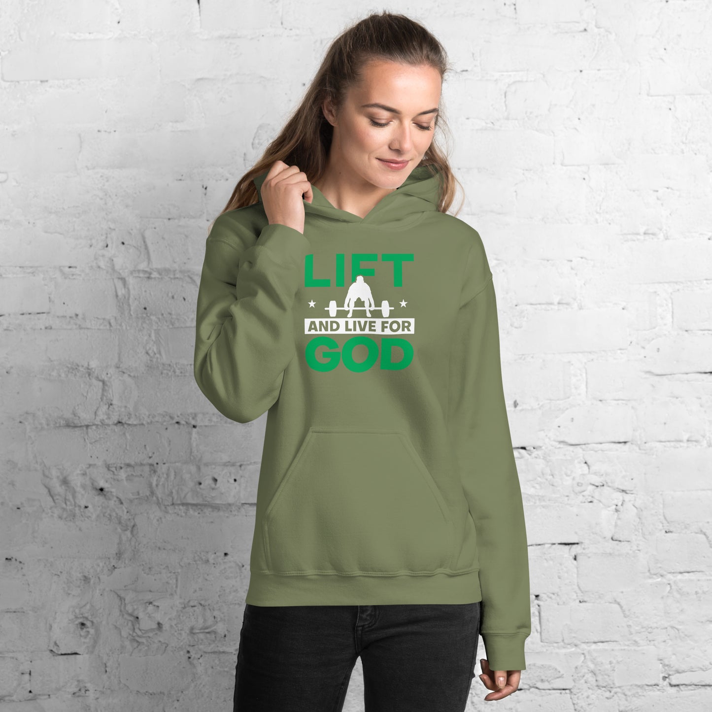 Lift and Live For God Unisex Hoodie