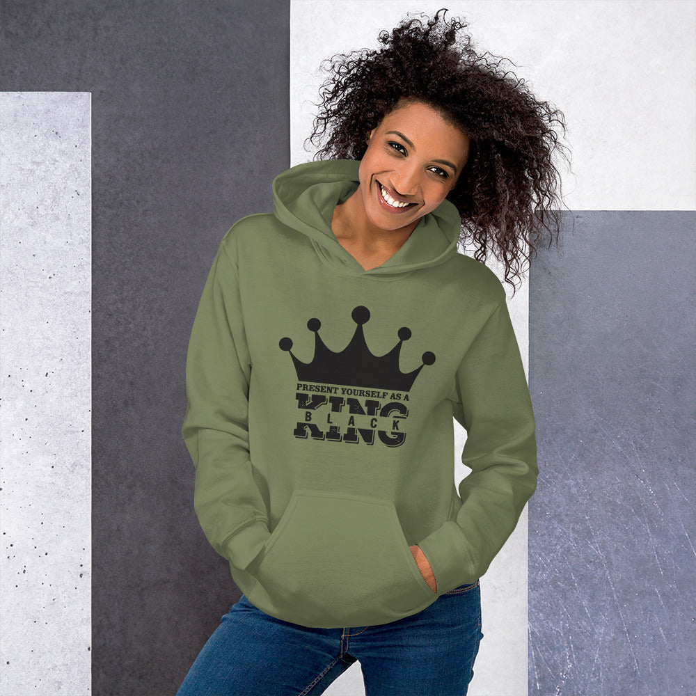 Black King Unisex Hoodie