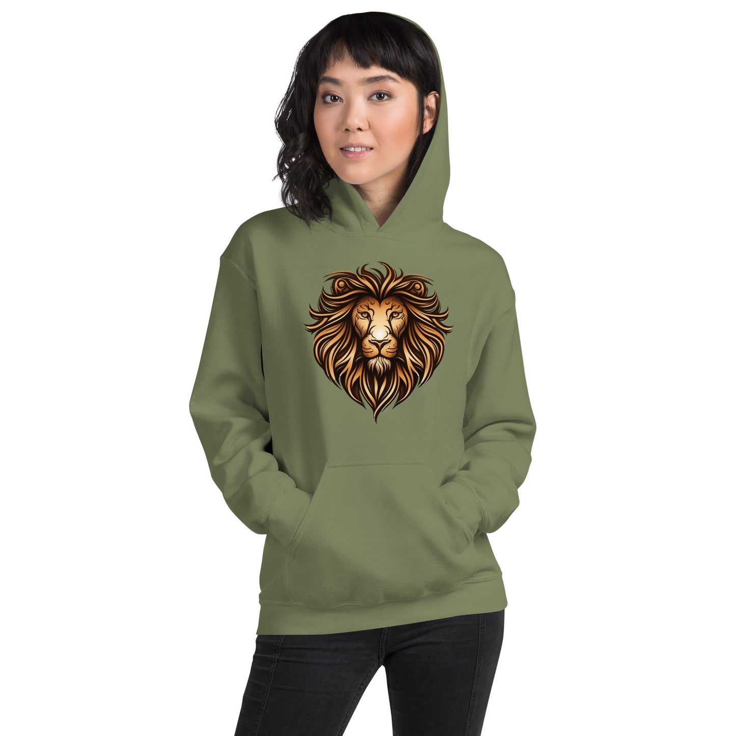 Akongo African Lion Unisex Hoodie