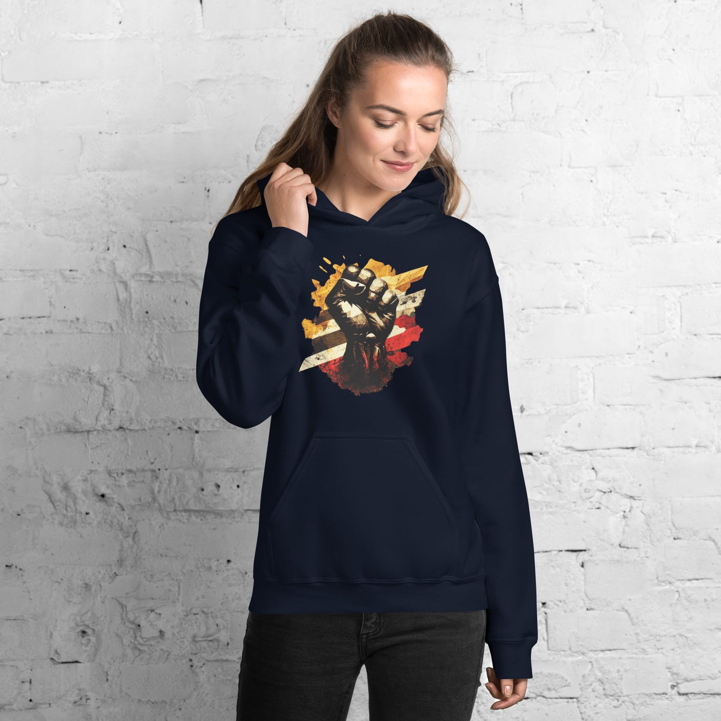 Raised Fist Unisex Hoodie