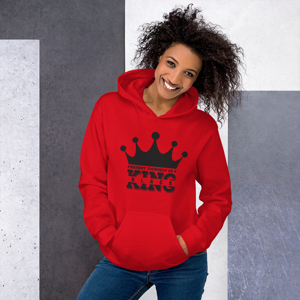 Black King Unisex Hoodie