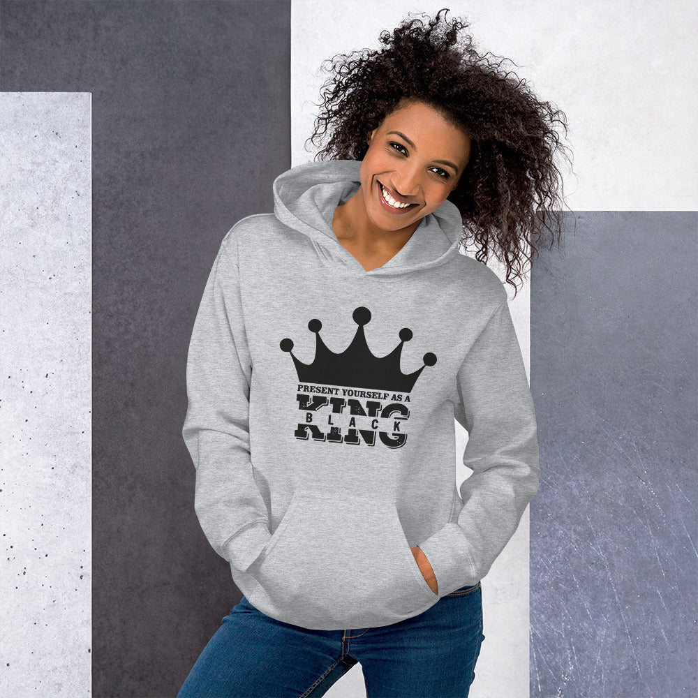 Black King Unisex Hoodie