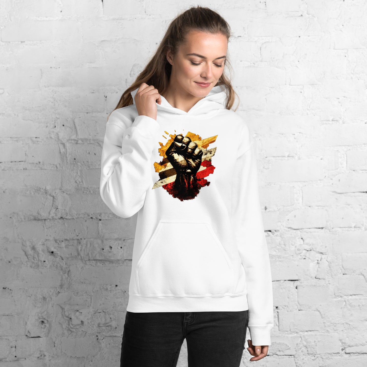 Raised Fist Unisex Hoodie