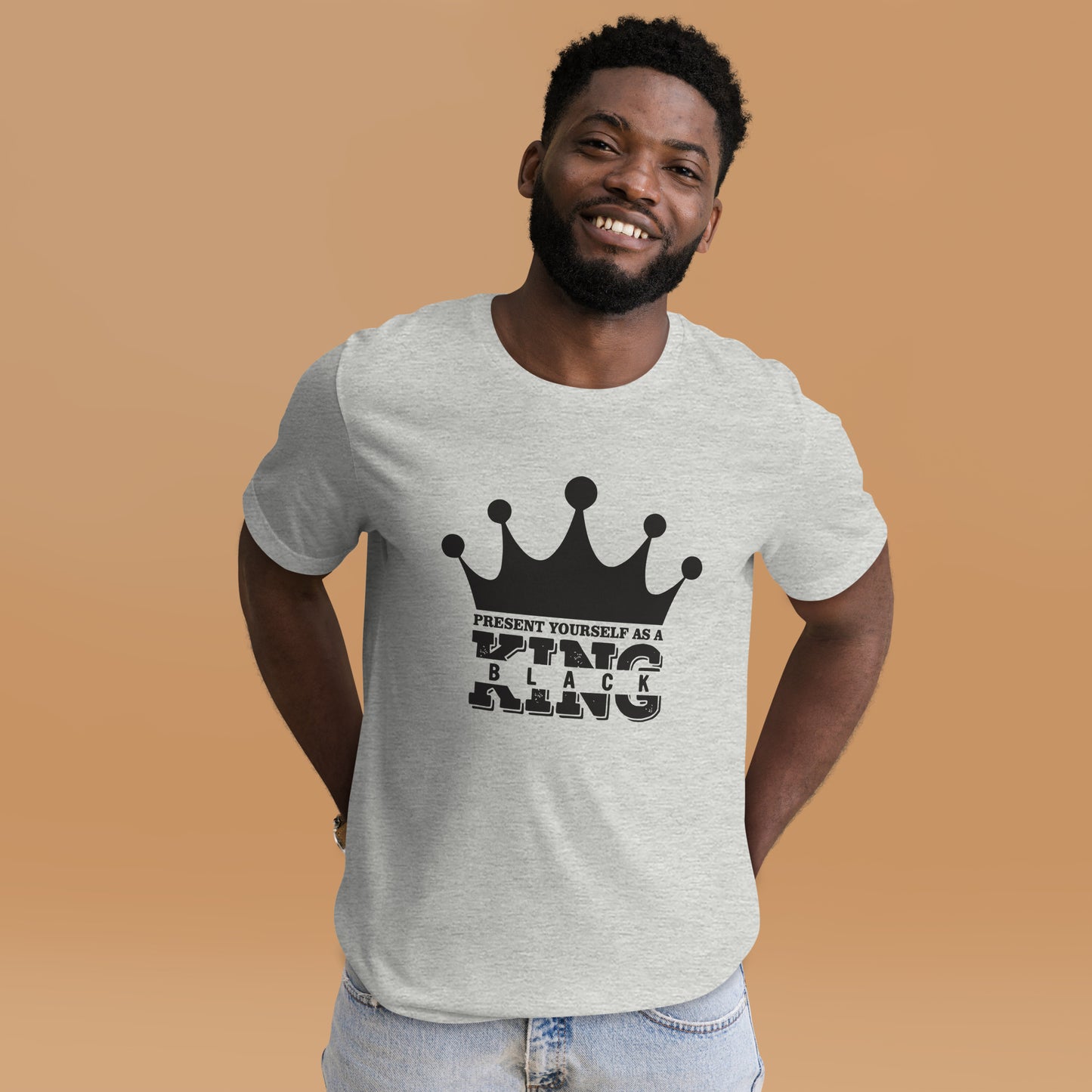 Black King Unisex T-shirt