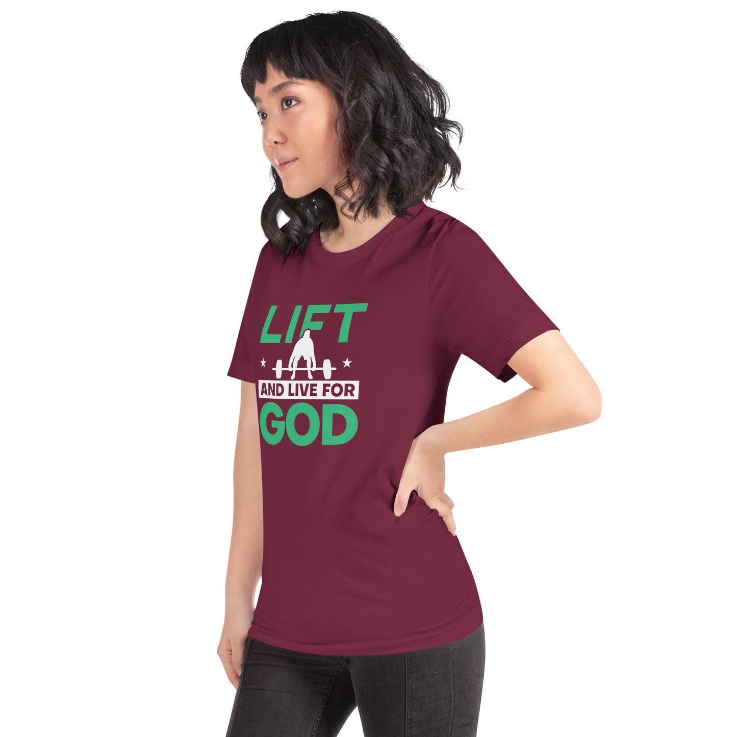 Lift and Live For God Unisex T-shirt