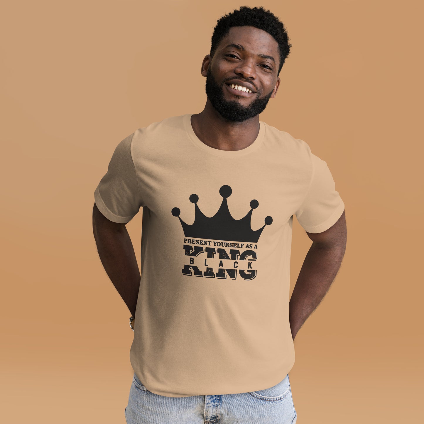 Black King Unisex T-shirt